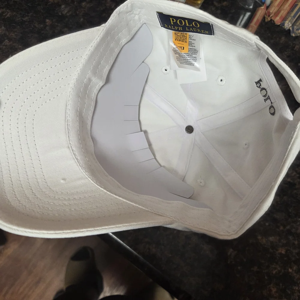 Polo by Ralph Lauren White Cap - Picture 4 of 8